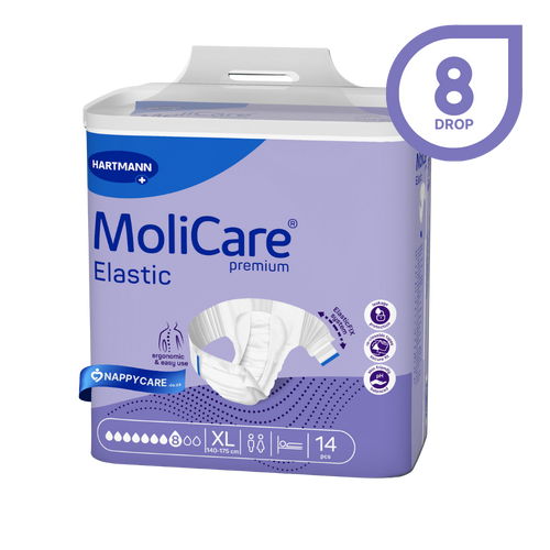 Buy MoliCare Premium Elastic  Overnight Slip (8 Drop) | nappycare.co.za