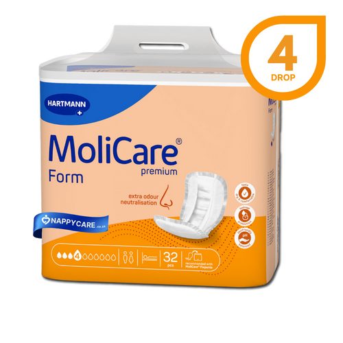 Buy MoliCare Premium Form Unisex Adult Pads (4 Drop) (NEW LARGER PACKS) | nappycare.co.za