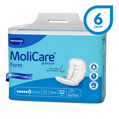 Buy MoliCare Premium Form Unisex Adult Pads (6 Drop) (NEW LARGER PACKS) | nappycare.co.za