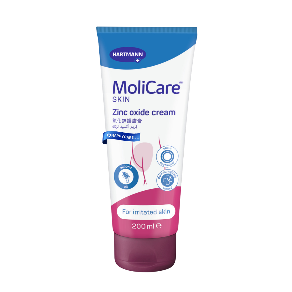 MoliCare® Skin Zinc Oxide Cream (200ml) | nappycare.co.za