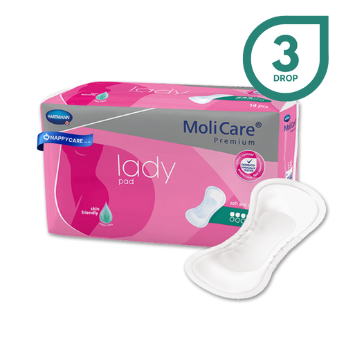 Buy MoliCare Premium Adult Lady Pads ( 3 Drop) | nappycare.co.za
