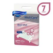 Buy New Molicare Premium Bed Mat Textile 7 Drop Bed Protector  (Reusable Linen Saver) With Wings/ Sleeves | nappycare.co.za