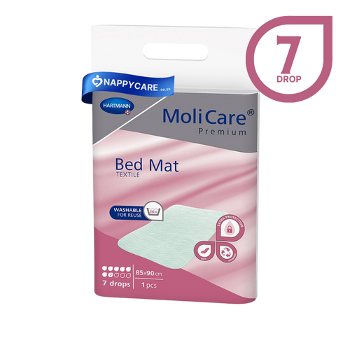Buy Molicare Premium Bed Mat Textile 7 Drop Bed Protector (Reusable Linen Saver) | nappycare.co.za