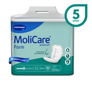Buy MoliCare Premium Form Unisex Adult Pads (5 Drop) (NEW LARGER PACKS) | nappycare.co.za