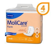 Buy MoliCare Premium Form Unisex Adult Pads (4 Drop) (NEW LARGER PACKS) | nappycare.co.za