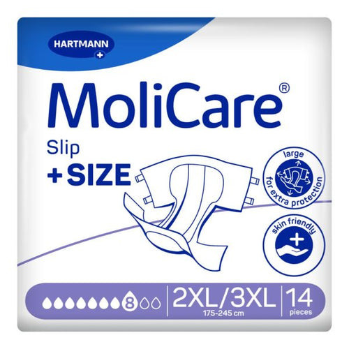 Buy MoliCare Premium Plus Size Slip (8 Drop) 2XL / 3XL (NEW) | nappycare.co.za