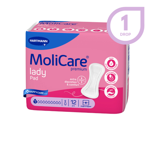 Buy MoliCare Premium Adult Lady Pads ( 1 Drop) (NEW) | nappycare.co.za