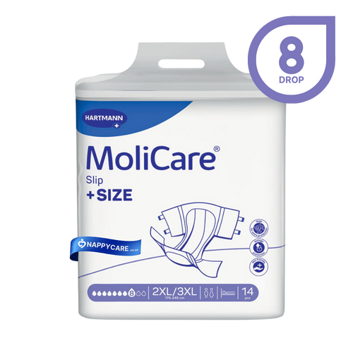 Buy MoliCare Premium Plus Size Slip (8 Drop) 2XL / 3XL (NEW) | nappycare.co.za