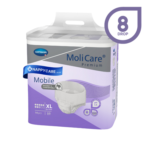 MoliCare Premium Mobile Unisex Adult Diaper | nappycare.co.za