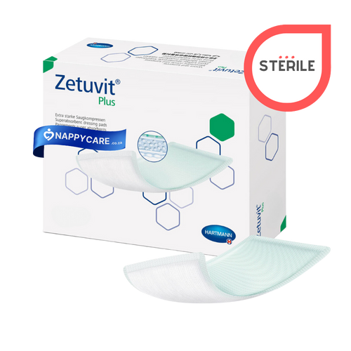 Buy ZETUVIT Plus Extra Absorbent Pad Sterile | nappycare.co.za